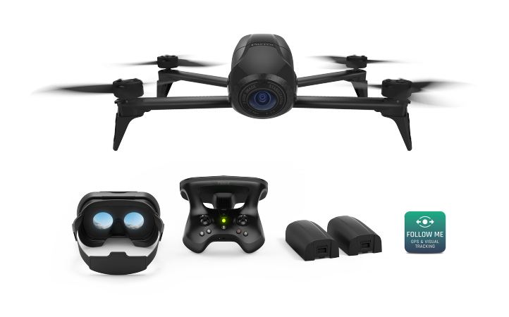 Parrot Bebop 2 Power Edition FPV Kit With FPV Goggles