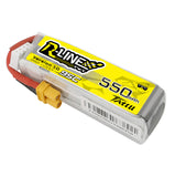 Tattu R-Line 550mAh 11.1V 95C 3S1P Lipo Battery Pack With XT30 Plug