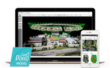 Parrot Bebop-Pro 3D Modeling Drone