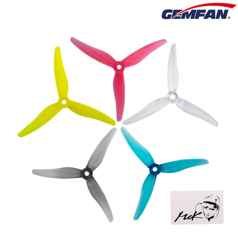 Gemfan Hurricane MCK 51466-3 Propeller (4pcs) - Choose your color