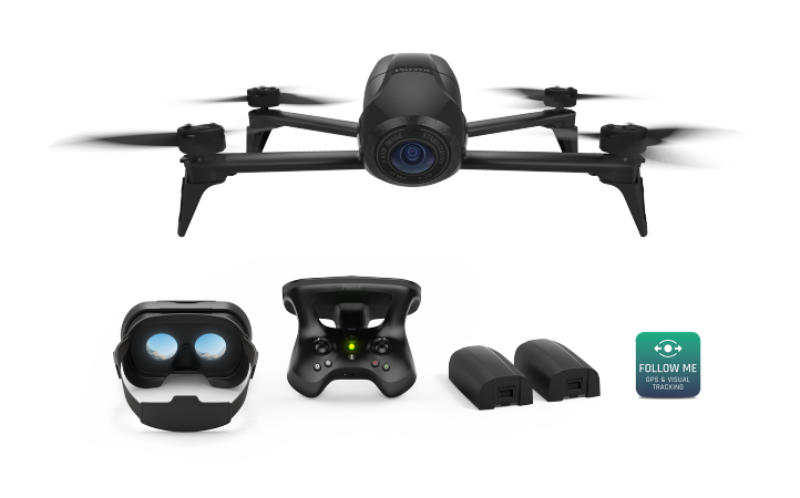 Amazon.com : Parrot Bebop 2 FPV Pack - Skycontroller 2 and