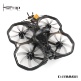 HQProp Duct-89MMX8 for Cinewhoop Grey (2CW+2CCW)-Poly Carbonate