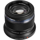 Olympus M.Zuiko Premium 45mm f1.8 Lens Black